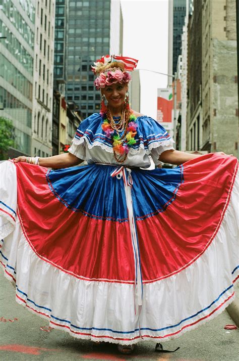 It is popular throughout Mexico, Cental America, and the Caribbean. . Traditional puerto rican dress